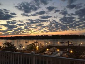 Dawn at Perth Amboy Waterfront photo by Caroline Torres