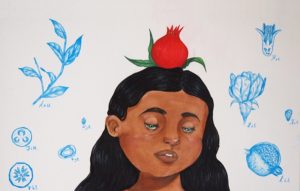 Dissecting Pomegranate by Bony Ramirez