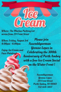 Perth Amboy 300th Anniversary Ice Cream Social