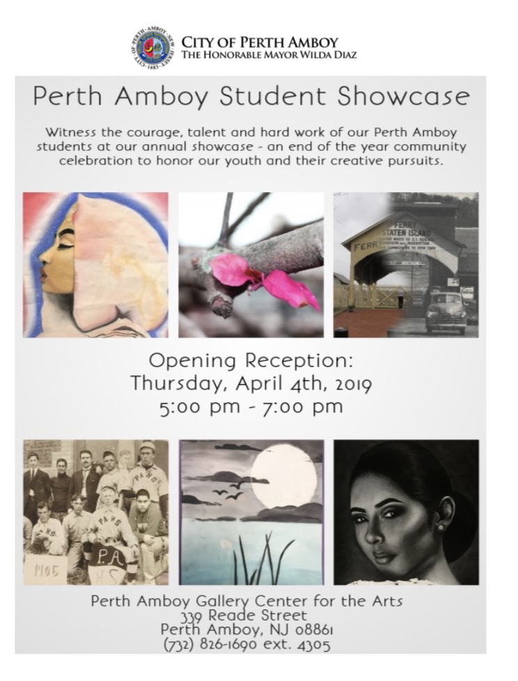 Perth Amboy Student Artshow 2019