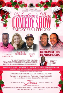 Valentines Day Comedy Show Perth Amboy NJ