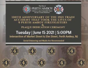 Perth Amboy Fire Department Memorial Ceremony