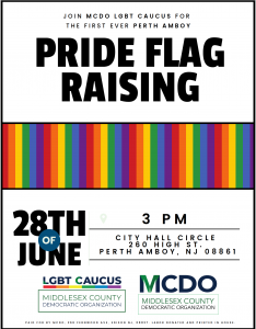 Perth Amboy Pride Flag Raising