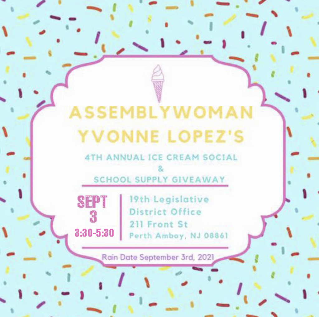 4th Annual Ice Cream Social and School Supply Giveaway Perth Amboy Now