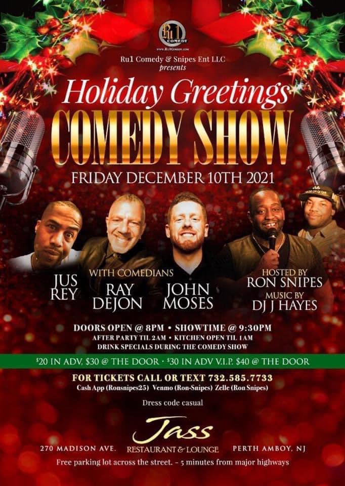 Holiday Greetings Comedy Show