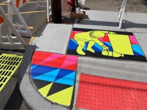 Perth Amboy Catch Basin Murals for Earth Day