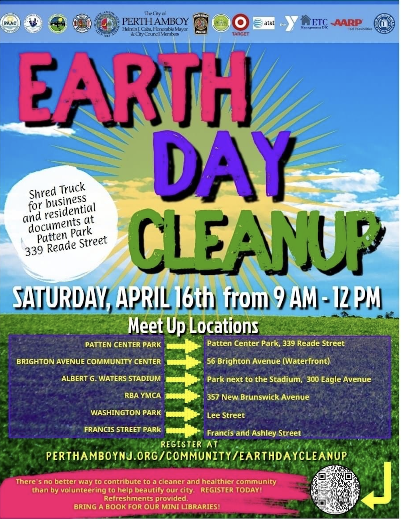 Perth Amboy Earth Day Clean Up