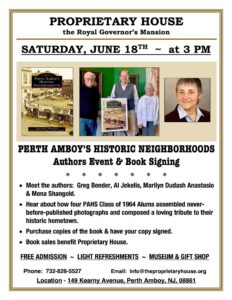Proprietary House Book Signing