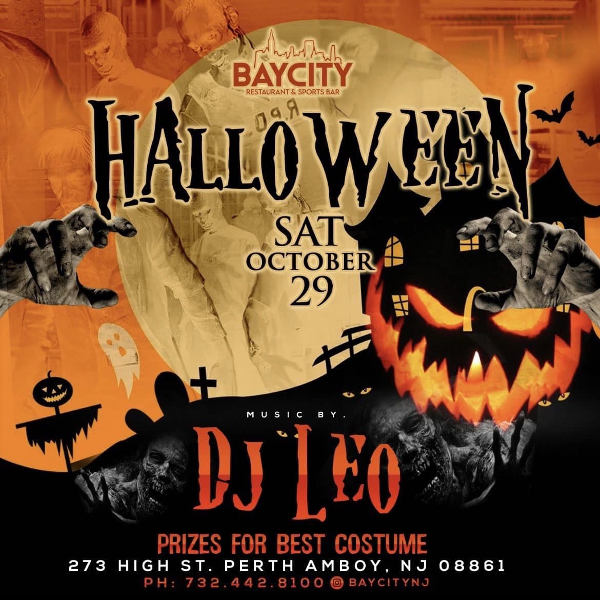 Halloween Party Perth Amboy Baycity Bar and Restaurant
