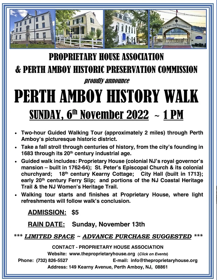 Perth Amboy History Walk