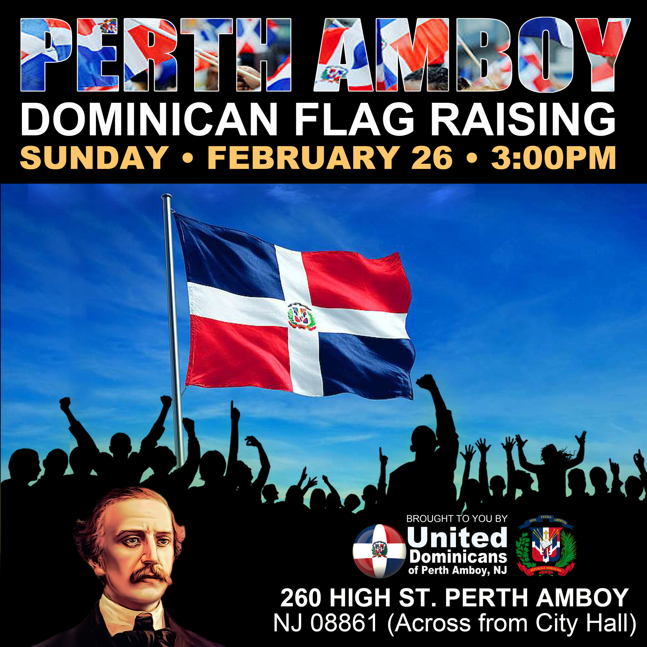 Dominican Flag Raising Perth Amboy NJ