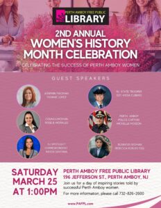 Perth Amboy womens history month