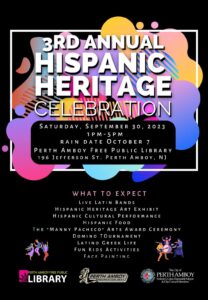 Perth Amboy Hispanic Heritage Month