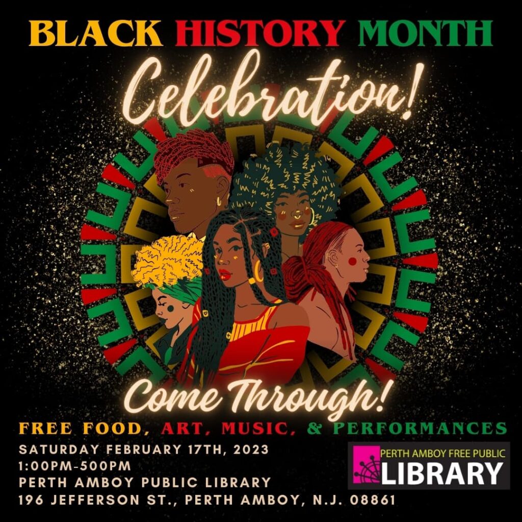 Black History Month Celebration at Perth Amboy Public Library