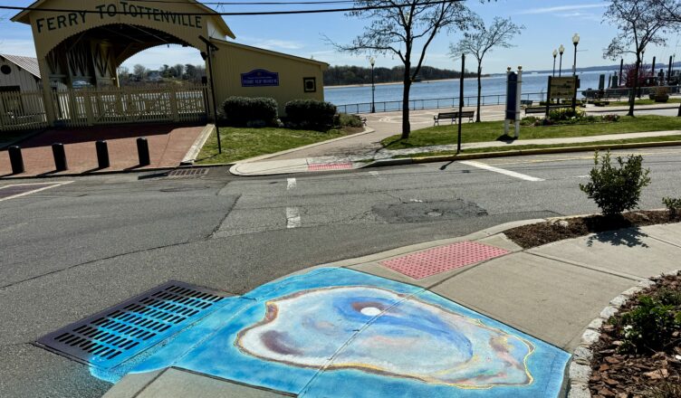 Oyster Catch Basin Mural