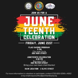 Juneteenth Celebration in Perth Amboy