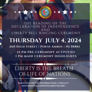 Perth Amboy Liberty Bell Ringing
