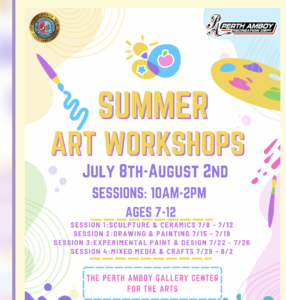 Perth Amboy Summer Art Workshops