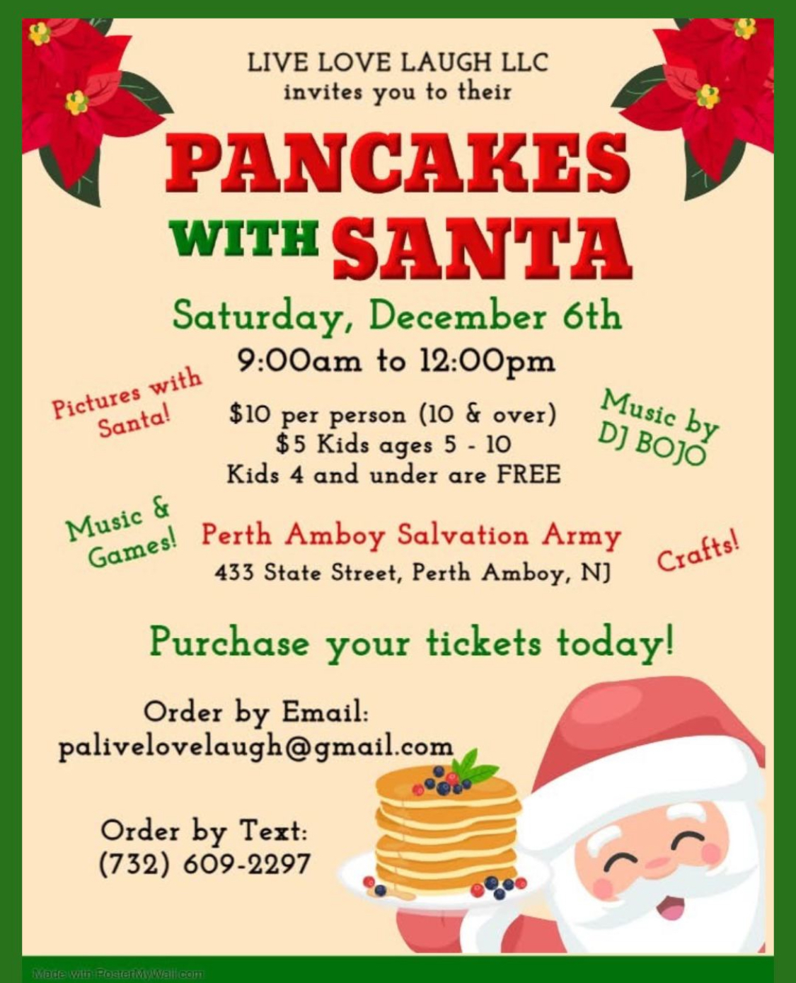 pancakes with santa