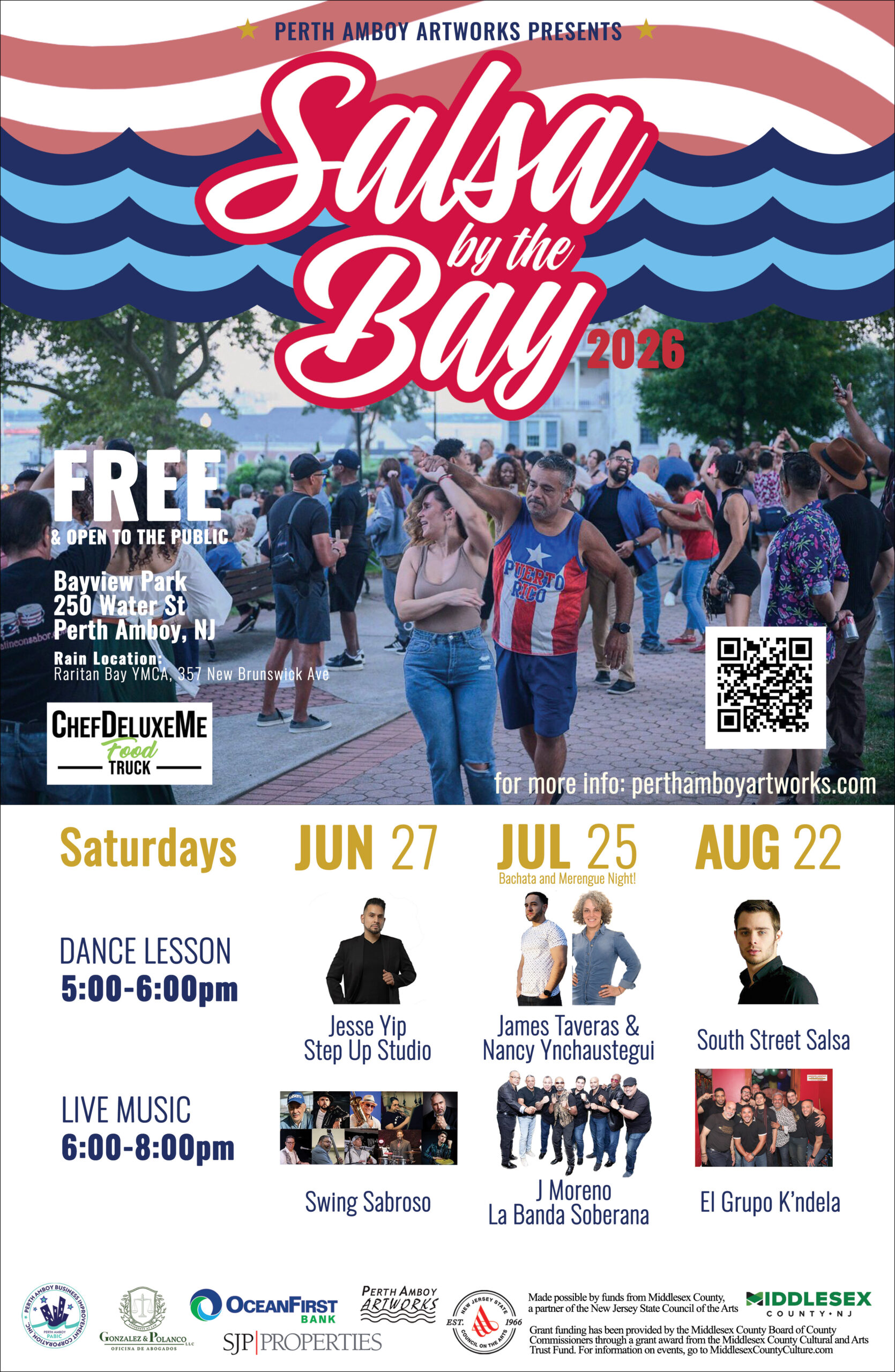 Salsa by the Bay 2026 Perth Amboy Artworks