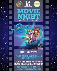Movie Night Under the Stars Perth Amboy