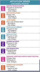 Art & Flow Live Music Series