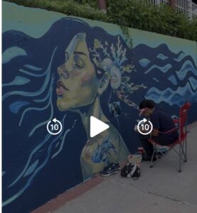 Mermaid Mural